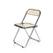 Clear folding chairs